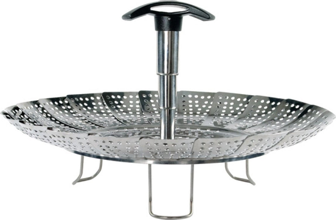 OXO - Stainless Steel Steamer with Extendable Handle - 1067247SS