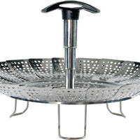 OXO - Stainless Steel Steamer with Extendable Handle - 1067247SS