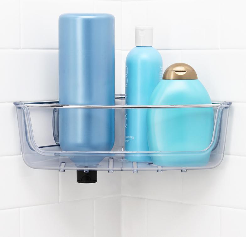 OXO - StrongHold Corner Suction Shower Basket - 13206100G