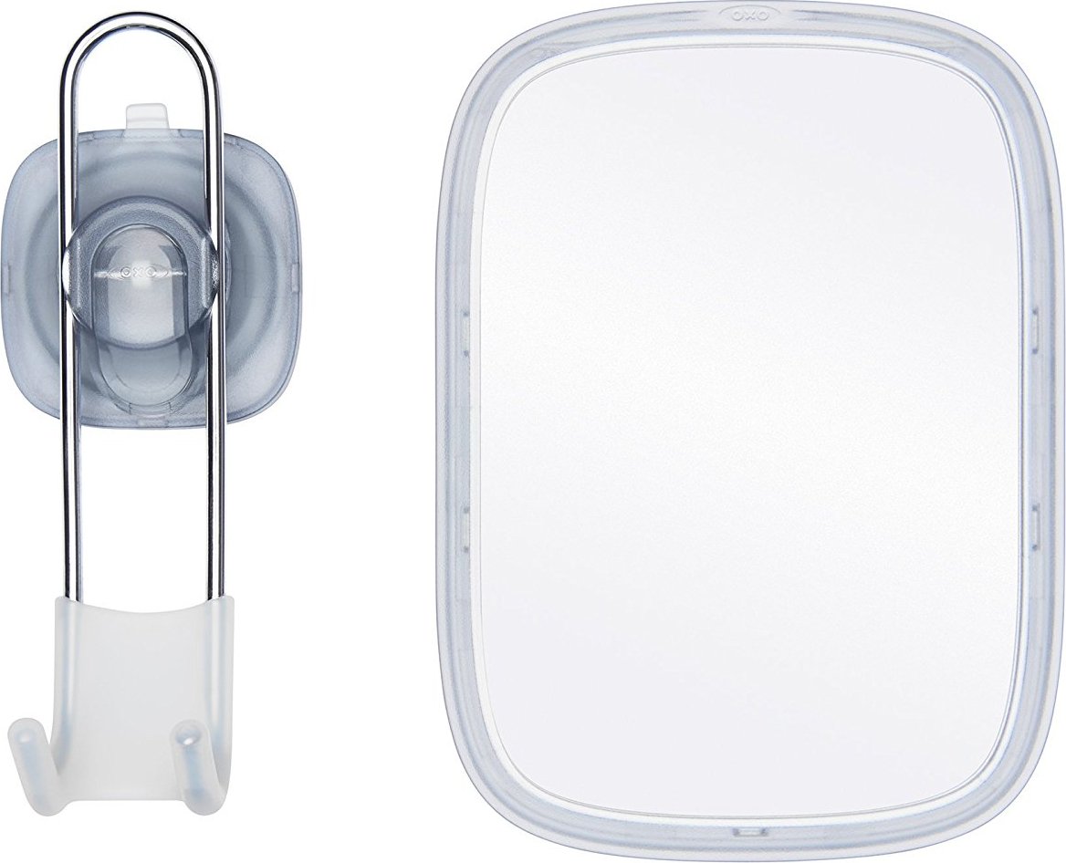 OXO - StrongHold Fogless Shower Mirror with Hooks - 13206400G