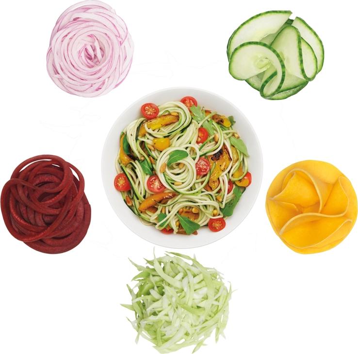 OXO - Tabletop Spiralizer with 3 Plates - 11151400G