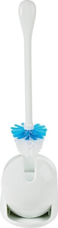 OXO - White Compact Toilet Brush with Canister - 1281600WH