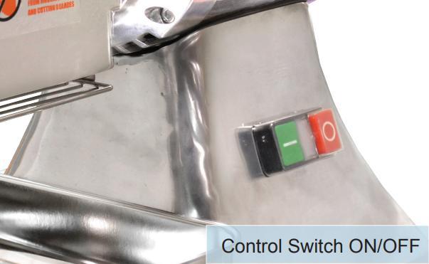 Omcan - 0.75 HP Light-Duty Cheese Grater - GR-CN-0559