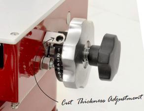 Omcan - 10" Manual Slicer with Flower Flywheel - MS-IT-0250-MF