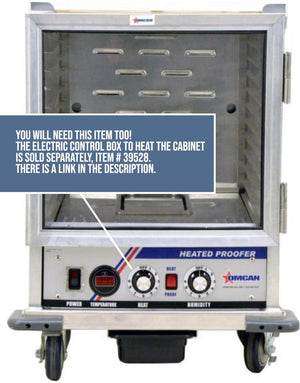 Omcan - 10 Pan Capacity Proofer Cabinet - 43554