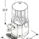Omcan - 10L Hot Chocolate Dispenser - DI-CN-0010