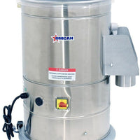 Omcan - 1/2 HP Heavy-Duty Elite Potato Peeler with 22 LB. Capacity - PE-BR-0010