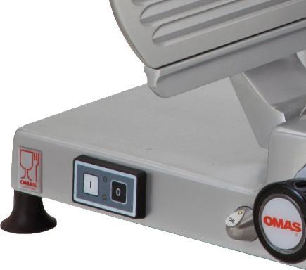 Omcan - 12.3” S-Series Horizontal Gear-Driven Slicer - MS-IT-0313-H