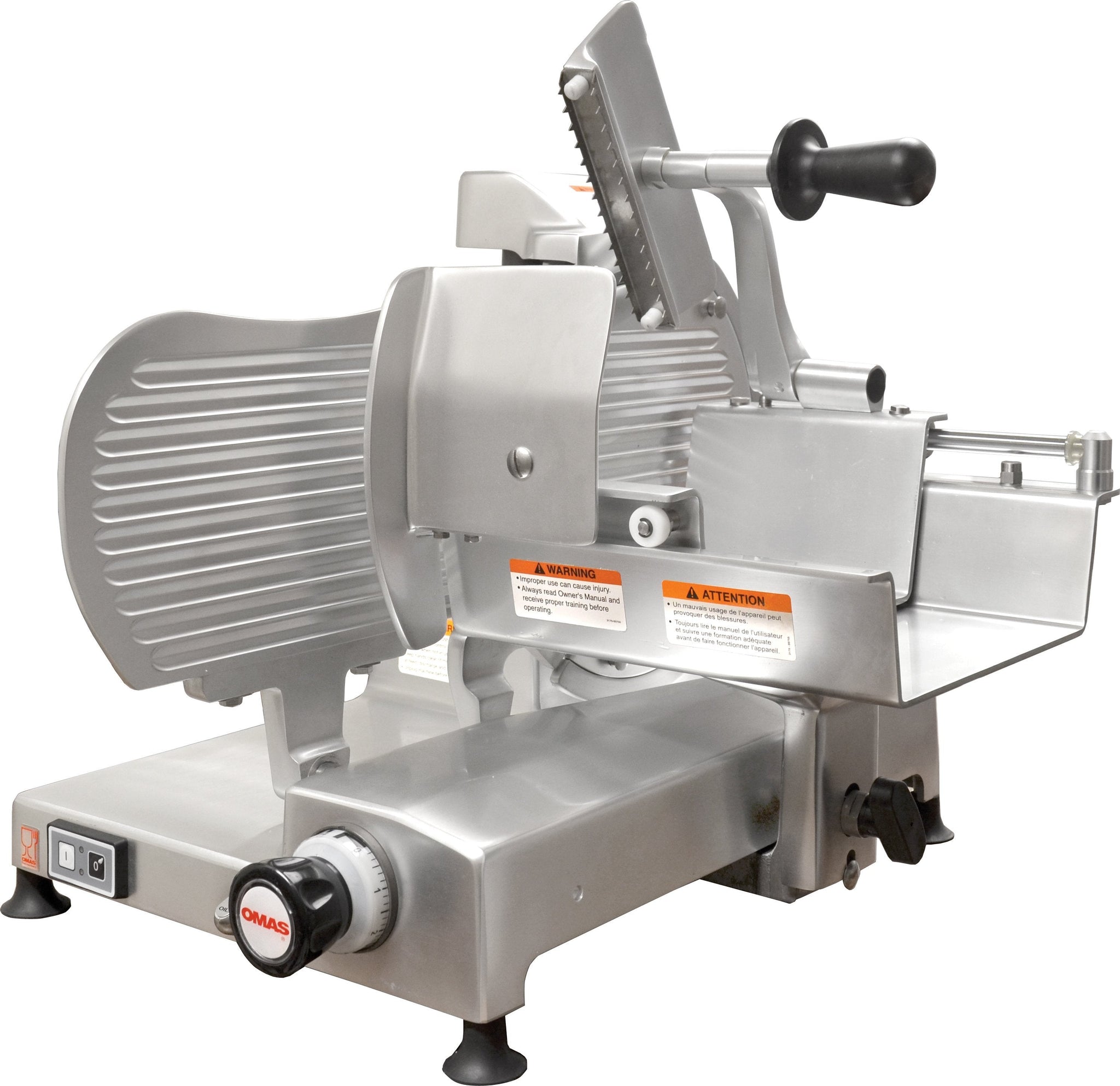Omcan - 12.3” S-Series Horizontal Gear-Driven Slicer - MS-IT-0313-H
