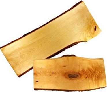 Omcan - 13” x 27” Canadian Hardwood Serving Tray - 40437