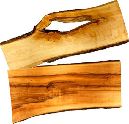 Omcan - 13” x 27” Canadian Hardwood Serving Tray - 40437