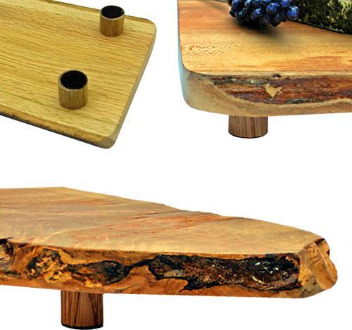 Omcan - 13” x 27” Canadian Hardwood Serving Tray - 40437