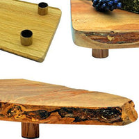 Omcan - 13” x 27” Canadian Hardwood Serving Tray - 40437