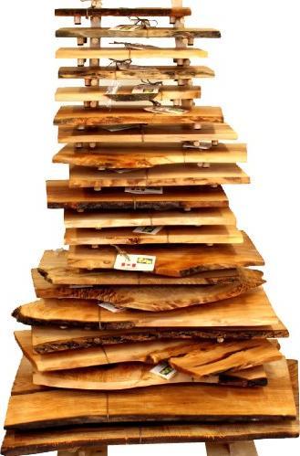 Omcan - 13” x 27” Canadian Hardwood Serving Tray - 40437