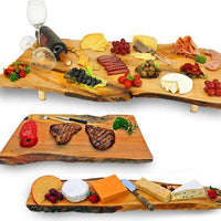 Omcan - 13” x 27” Canadian Hardwood Serving Tray - 40437