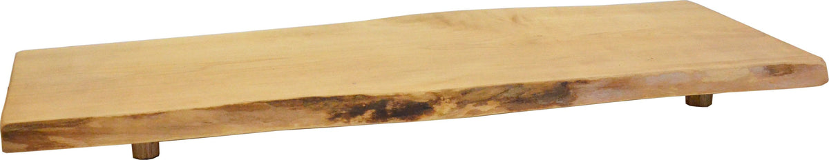 Omcan - 13” x 27” Canadian Hardwood Serving Tray - 40437