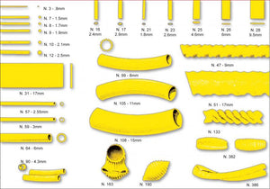Omcan - #133 3 Rings Fusilli Pasta Die For Pasta Machines PM-IT-0080 - 13311