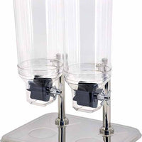 Omcan - 13.6 QT Double Stainless Steel Cereal Dispenser (15 L) - 80531