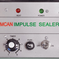 Omcan - 14" Foot-Operated Impulse Sealer with 2 mm Seal Width - SE-CN-0358