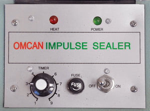 Omcan - 14" Foot-Operated Impulse Sealer with 2 mm Seal Width - SE-CN-0358