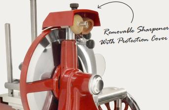 Omcan - 14" Manual Slicer with Flower Flywheel - MS-IT-0350-MF