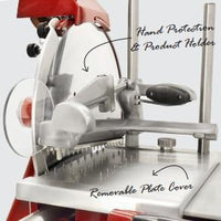 Omcan - 14" Manual Slicer with Flower Flywheel - MS-IT-0350-MF