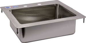 Omcan - 14” x 10” x 5” One Tub Drop Sink - 39781