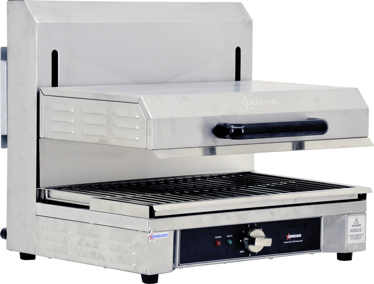 Omcan - 14" x 17.71" Single Adjustable Salamander - CE-CN-1506-S