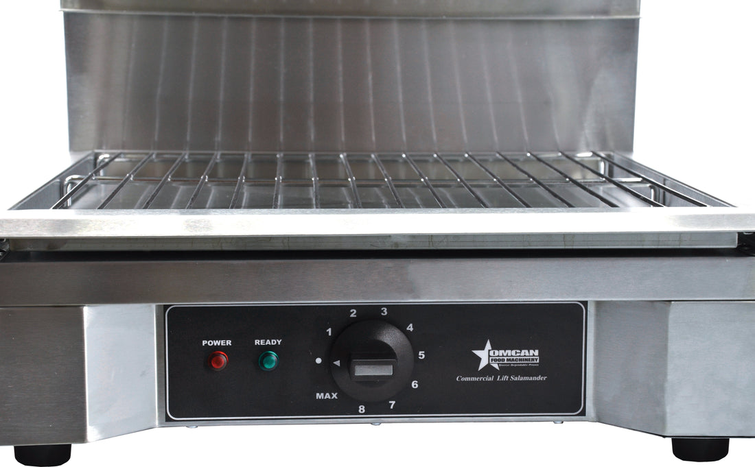 Omcan - 14" x 23.78" Single Adjustable Salamander - CE-CN-0580-S