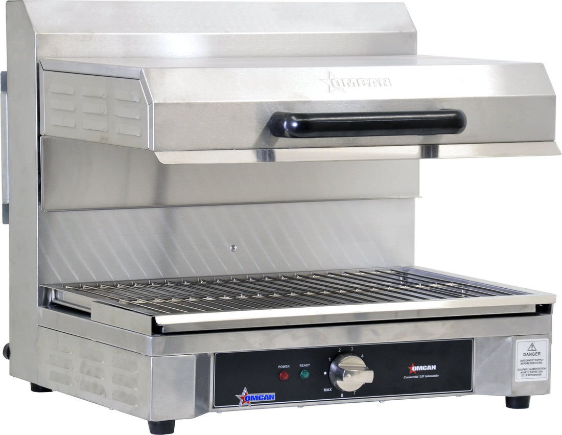 Omcan - 14" x 23.78" Single Adjustable Salamander - CE-CN-0580-S