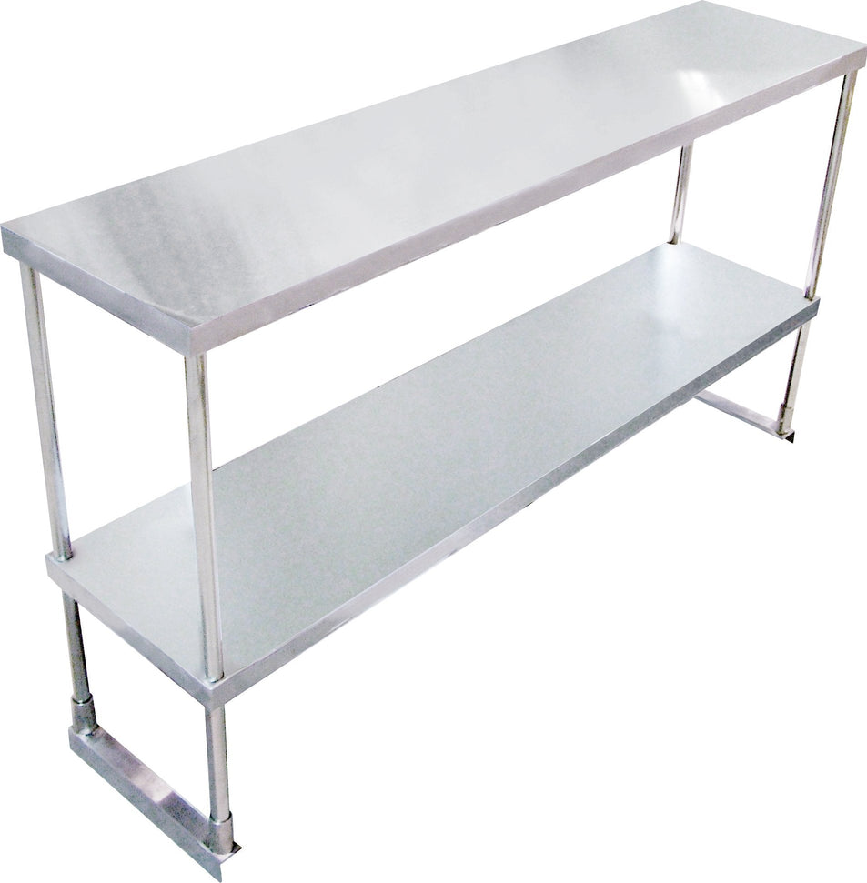 Omcan - 14” x 60” Stainless Steel Overshelf - 23989