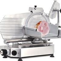 Omcan - 14.5” Blade Horizontal Belt-Driven Slicer 0.50 HP - MS-IT-0370-V