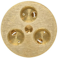 Omcan - #163 Pipe Rigate Pasta Die For Pasta Machine PM-IT-0008 - 13392