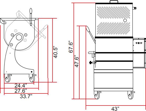 Omcan - 163L Capacity Dual-Paddle Tilting Heavy-Duty Meat Mixer - MM-IT-0120