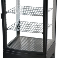 Omcan - 17" Countertop 4-Sided Refrigerated Showcase with Single Door - RS-CN-0078-S