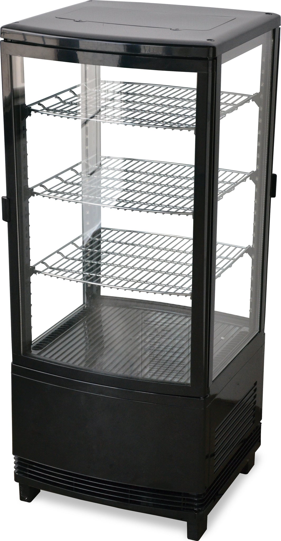 Omcan - 17" Countertop 4-Sided Refrigerated Showcase with Two Doors - RS-CN-0078-D