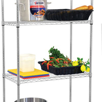 Omcan - 18” x 48” Chrome Shelving Kit - 45165