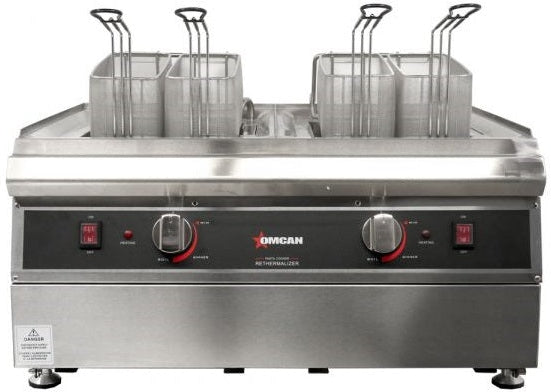 Omcan - 18L Stainless Steel Electric Pasta Cooker - CE-CN-0008-P