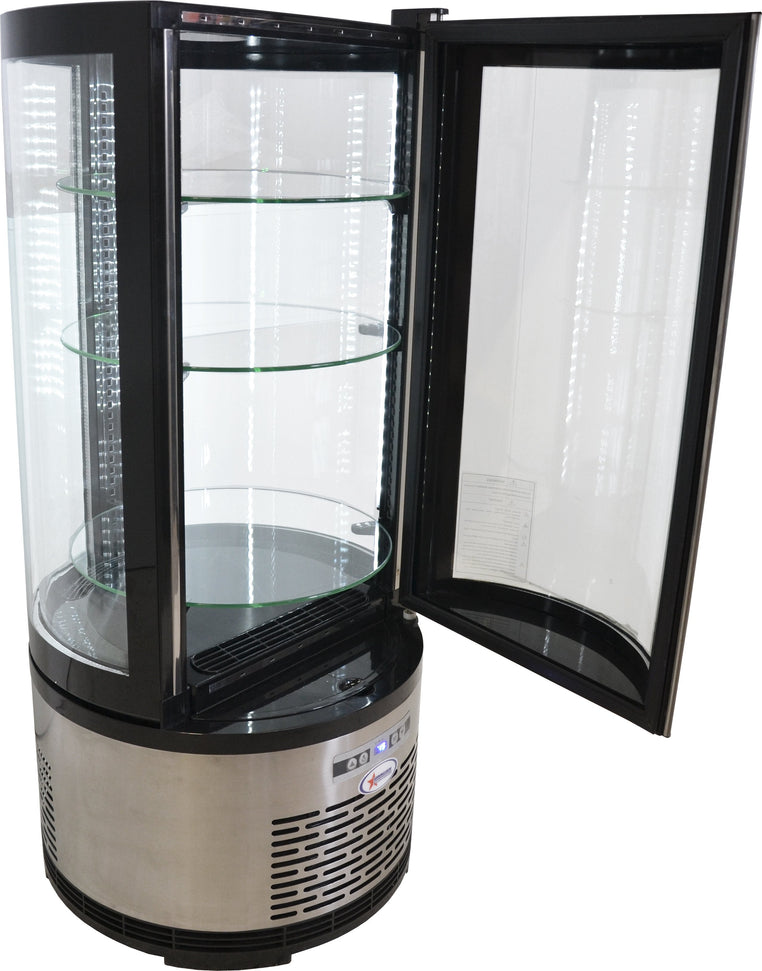 Omcan - 19" Circular Refrigerated Showcase - RS-CN-0100-R