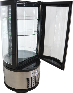 Omcan - 19" Circular Refrigerated Showcase - RS-CN-0100-R