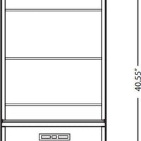 Omcan - 19" Circular Refrigerated Showcase - RS-CN-0100-R