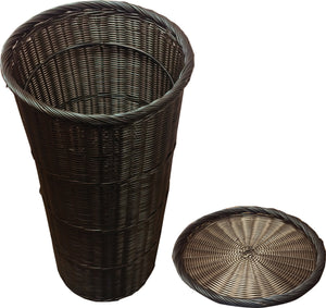 Omcan - 19" Round Tapered Basket with Tray- 41770
