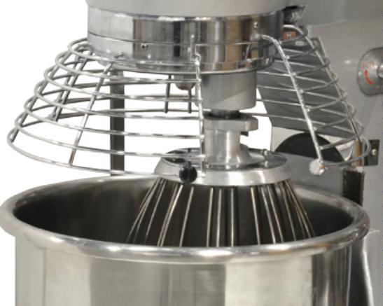 Omcan - 20 QT ETL-Certified Commercial Mixer with Guard - MX-CN-0020-G