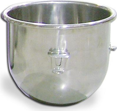 Omcan - 20 QT Stainless Steel Mixer Bowl For Hobart Mixers - 14246