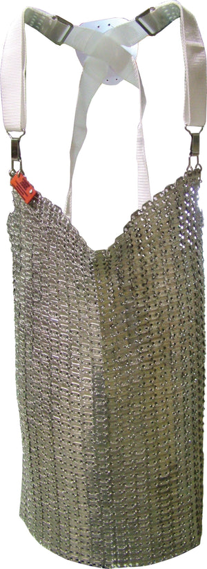 Omcan - 20” W x 34” L Stainless Steel Mesh Apron - 13534
