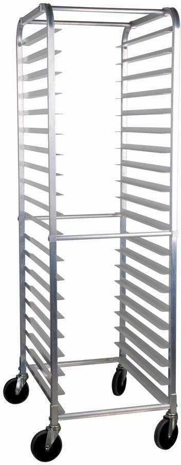 Omcan - 20.25” x 26” x 70” Pan Rack (20 Slides) - 28351