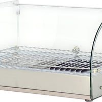 Omcan - 22" Countertop Display Warmer with 1 Shelf & 1 Rear Door - DW-CN-0025-L