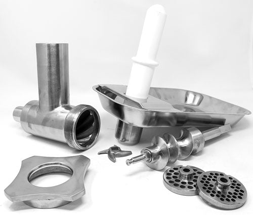 Omcan - #22 Grinder Head Complete Attachment For #22 Drive Hub Mixers - 21229