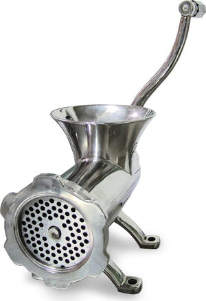Omcan - 22# Stainless Steel Manual Hand Grinder - 44419