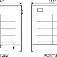 Omcan - 24" Elite Pizza Warmer - DW-CN-0457-SS